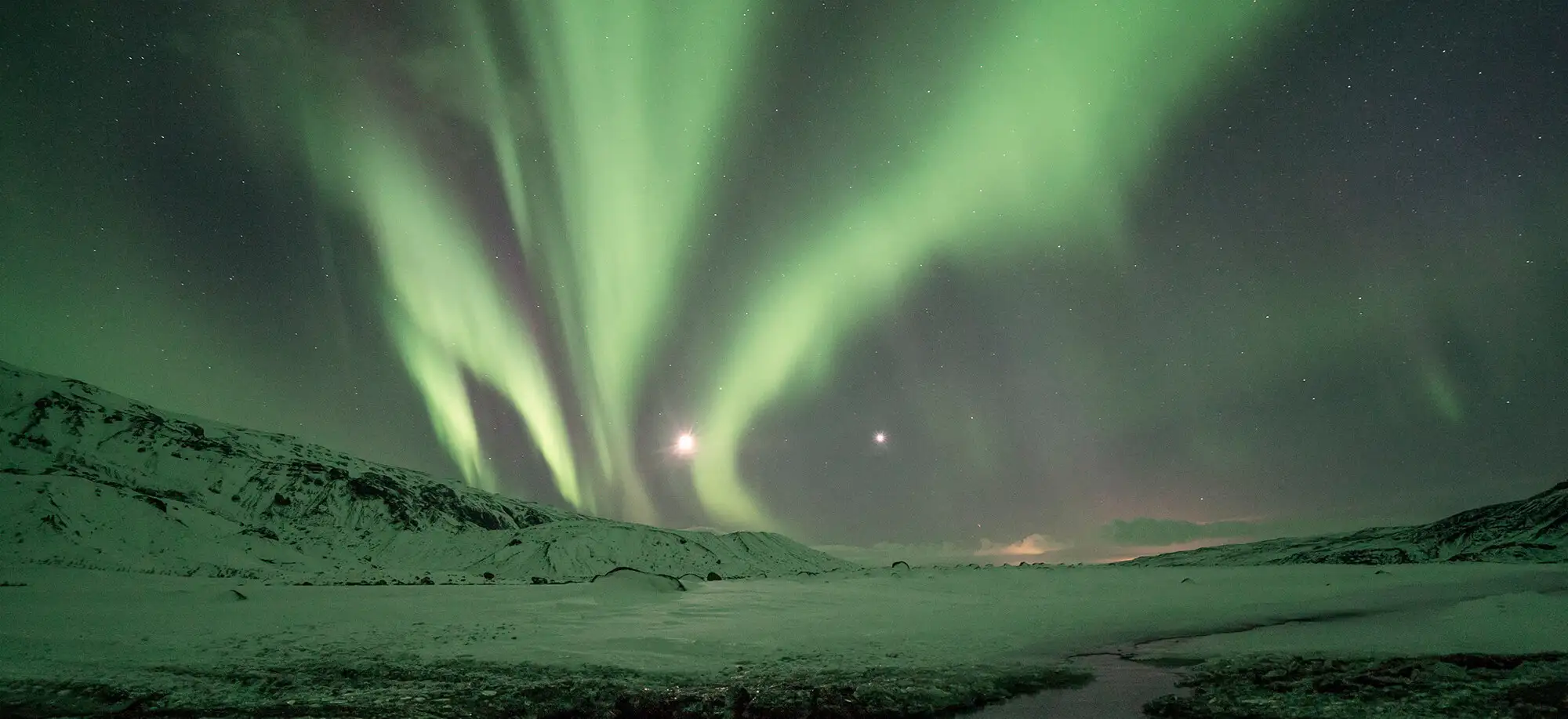 Viajes a ver las Auroras Boreales en Islandia